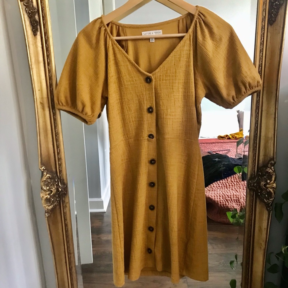 Mustard Madewell Dress